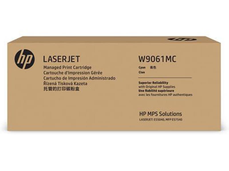 HP W9061MC Cyan Managed LaserJetToner Cartridge