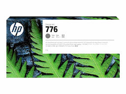 HP 776 - high capacity - grey - original - DesignJet - ink cartridge