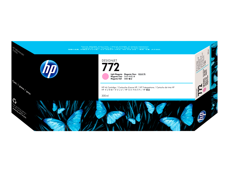 HP 772 - light magenta - original - DesignJet - ink cartridge