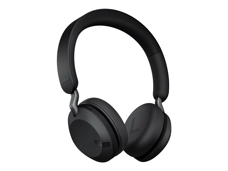 Jabra Elite 45h, On Ear Wireless Headphones with Mic, Fast Charging & Up to 50 Hours of Battery Life