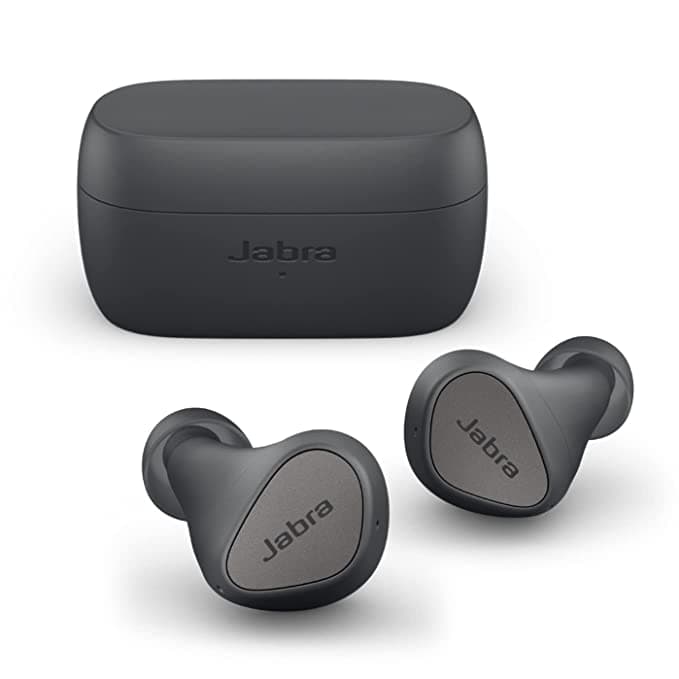 Jabra Elite 3 Dark Grey in Ear Bluetooth Truly Wireless in Ear Earbuds, Noise Isolating with mic for Clear Calls, Rich Bass, Customizable Sound, Mono Mode