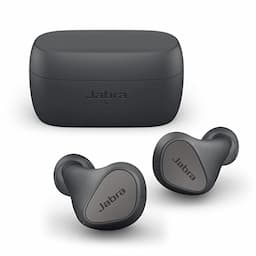 Jabra Elite 3 Dark Grey in Ear Bluetooth Truly Wireless in Ear Earbuds, Noise Isolating with mic for Clear Calls, Rich Bass, Customizable Sound, Mono Mode