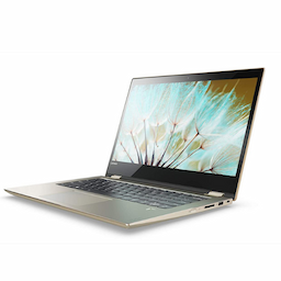 Lenovo Yoga 520 Intel I3 8th Gen 14-inch FHD 2-in-1 Touchscreen Laptop 4GB RAM 1TB HDD Windows 10 Home Office Home and Student Gold Metallic 1.7Kg, 81C800QHIN