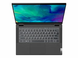 Lenovo IdeaPad Flex 5 11th Gen Intel Core i3 14 FHD 2-in-1 Convertible Laptop (8GB/512GB SDD/Windows 11/Office 2021/Backlit Keyboard/Fingerprint Reader/Graphite Grey/1.5Kg), 82HS00W2IN