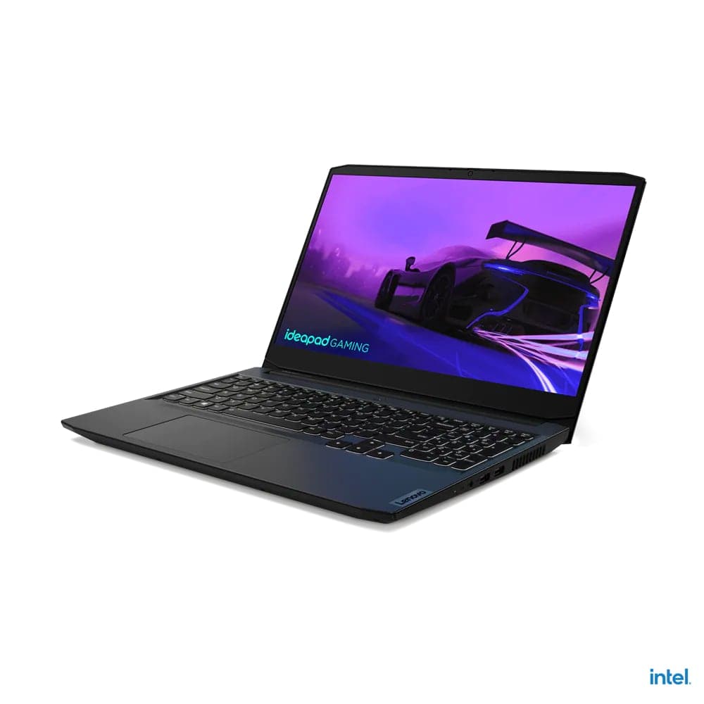 Lenovo Ideapad Gaming 3 15IHU6 (82K1019AIN) Shadow Black Gaming Laptop, Core i5 11th Gen, 8 GB RAM, 1 TB HDD+256 GB SSD, 4 GB Graphics, NVIDIA GeForce RTX 3050, 2.25 kg, Windows 11 Home with MS Office