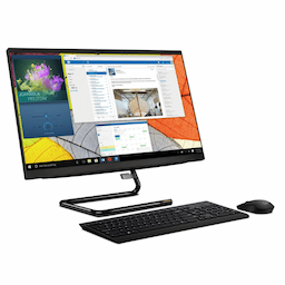 Lenovo Ideacenter A340 F0E8001GIN All-in-One Desktop, 21.5 Inches, 8 GB, 1 TB, Windows 10, 8th Core i3, Black