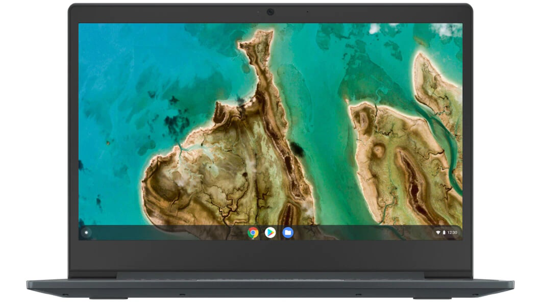 Lenovo IdeaPad Slim 3i Chromebook (82C1002EHA), Platinum Grey, Intel Celeron N4020 Processor, 35.56cms (14) FHD, 4 GB LPDDR4, 64 GB, 1.4 Kgs, Chrome OS