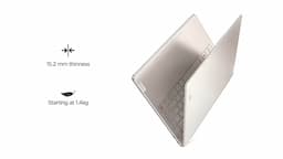 Lenovo Yoga 9 (83B1002GIN) Oatmeal Laptop, Intel Core i7 13th Gen, 14 inch Ultra HD 4K OLED Display, 16GB RAM, 1TB SSD, Intel Iris Xe, Backlit Keyboard, Windows 11 Home, MS Office 2021