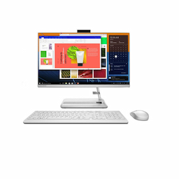 Lenovo IdeaCentre AIO 3 24ALC6 - F0G100H5IN 	AMD Ryzen 7 8 GB RAM 512 GB SSD Windows 11 White