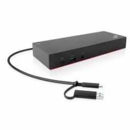 Lenovo ThinkPad Hybrid USB-C with USB-A Dock - docking station - USB-C - 2 x HDMI, 2 x DP - GigE