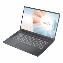 MSI Modern 15 A5M Notebook - 9S7-155L26-280 AMD Ryzen 7 8 GB RAM 512 GB SSD 15.6" Windows 10 Carbon Gray