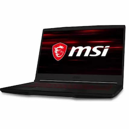 MSI GF63 Thin 0SC-611IN Gaming Notebook - 9S7-16R512-611 10th Gen Intel Core i5 8 GB RAM 1 TB HDD 256 GB SSD 15.6" Windows 10 Black