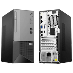 Lenovo V50 T 11HD0026IG All-in-One Desktop, 10th Gen Intel Core i3-10100, 4 GB RAM, 1 TB HDD, Windows 10 Pro 64, Black
