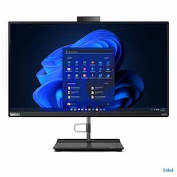 Lenovo ThinkCentre neo 30a 24 Desktop, Integrated Intel Iris Xe Graphics Functions as UHD Graphics, 1x 8GB SO-DIMM DDR4-3200, 256GB SSD M.2 2280 PCIe 4.0x4 NVMe Opal 2.0, Raven Black