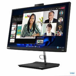 Lenovo 12B10077IG ThinkCentre neo 30a 22 Desktop, Integrated Intel UHD Graphics, 1x 8GB SO-DIMM DDR4-3200, 256GB SSD M.2 2280 PCIe 4.0x4 NVMe Opal 2.0, Raven Black