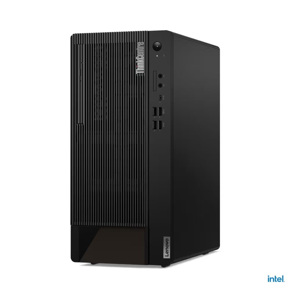 Lenovo 11TVS04200 ThinkCentre M90t Gen 3 Desktop, Integrated Intel UHD Graphics 770, 8GB UDIMM DDR5-4400, 512GB SSD M.2 2280 PCIe 4.0x4 Value NVMe Opal, Black