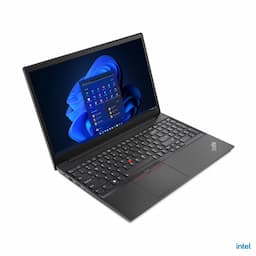 Lenovo 21E6S05E00 E15 5 Laptop, Integrated Intel UHD Graphics, Black