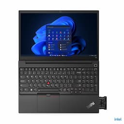 Lenovo 21E6S05E00 E15 5 Laptop, Integrated Intel UHD Graphics, Black