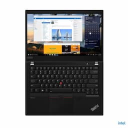 Lenovo 20W0S1HU00 T14 HU00 Laptop, Windows 11 Pro, English, NVIDIA GeForce MX450 2GB GDDR6, Black