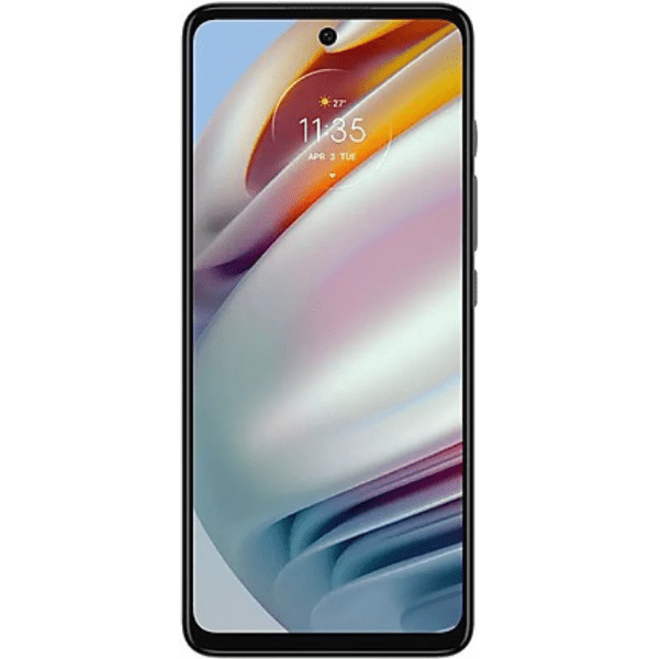 Motorola G60 (PANB0024IN) 5G, 6GB RAM, 128 GB Memory, 6.8 inch, 6000 mAh Battery - Soft Silver