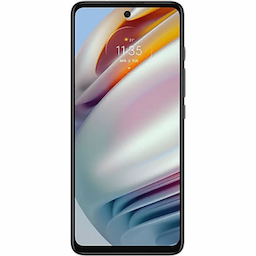 Motorola G60 (PANB0024IN) 5G, 6GB RAM, 128 GB Memory, 6.8 inch, 6000 mAh Battery - Soft Silver