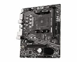 MSI (A520M-A PRO) Support 3rd Gen AMD Ryzen Desktop Processors, 2 DIMMs, Dual Channel DDR4-4600MHz