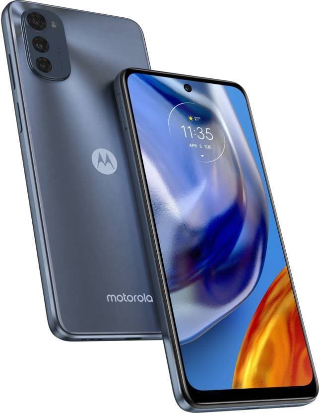 Motorola E32 (PAW10000IN) 4G, 4GB RAM, 64 GB Memory, 6.5 inch, 5000 mAh Battery - Eco Black