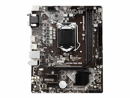 MSI H310M PRO-VDH Plus for 9th Gen / 8th Gen IntelÂ Coreâ / PentiumÂ Gold/CeleronÂ Processors for LGA 1151 Socket (D-Sub DVI HDMI Onboard Graphics Micro ATX Motherboard)