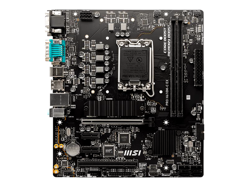 MSI PRO H610M-C EX DDR4-MOTHER BOARD