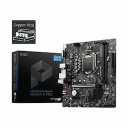 MSI H510M-A PRO (H510MAPRO) motherboard, H510M-A PRO, micro ATX - LGA1200 Socket, Intel H510.