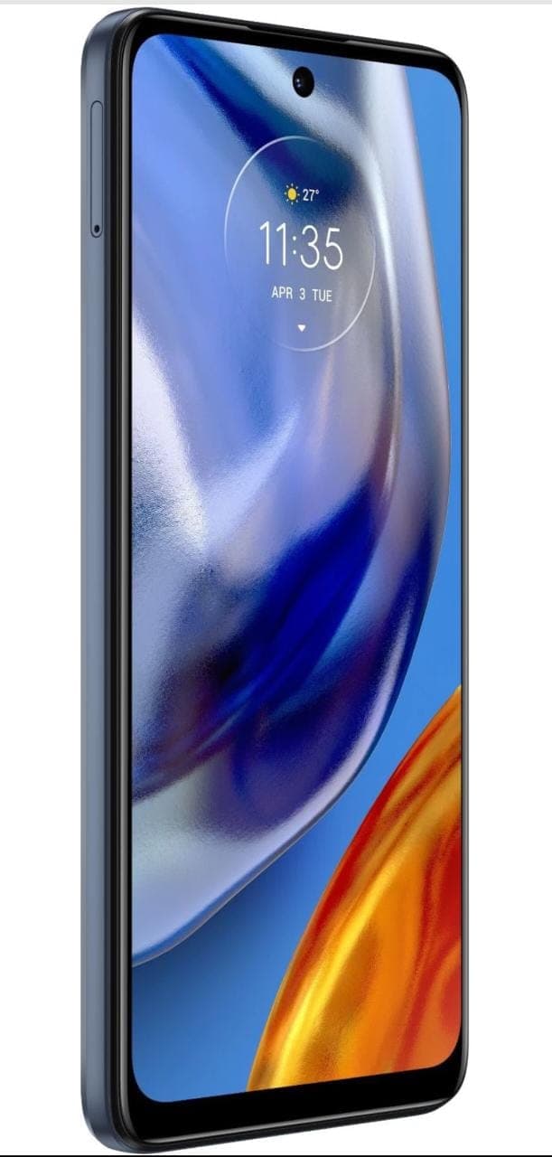 Motorola E32s PATX0000IN 4G Smartphone, 4GB RAM, 64 GB Memory, 6.5 inch, 5000 mAh Battery - Slate Grey