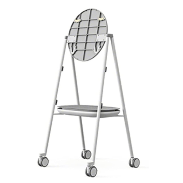 Microsoft STPM1CART Steelcase Roam Mobile Stand for Surface Hub 2S, 50 In, 77.22 x 67.31, Silver