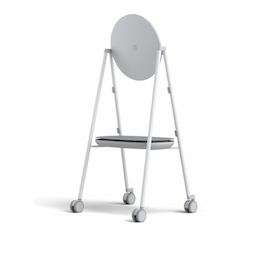 Microsoft STPM1CART Steelcase Roam Mobile Stand for Surface Hub 2S, 50 In, 77.22 x 67.31, Silver