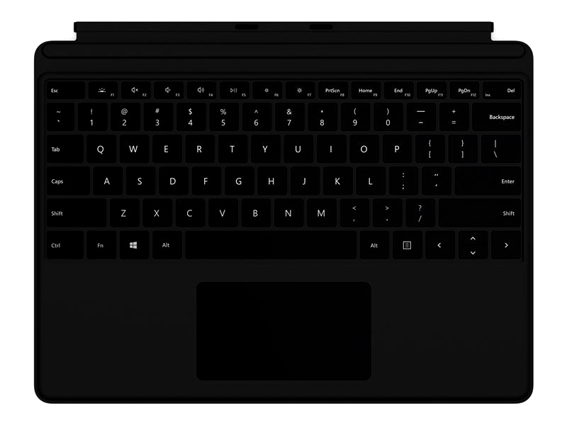 Microsoft Surface Pro Keyboard - keyboard - with trackpad - black