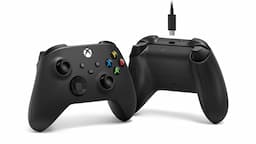 Microsoft Xbox 1V8-00006 Carbon Black, Series X/S Wireless Controller with USB-C Cable