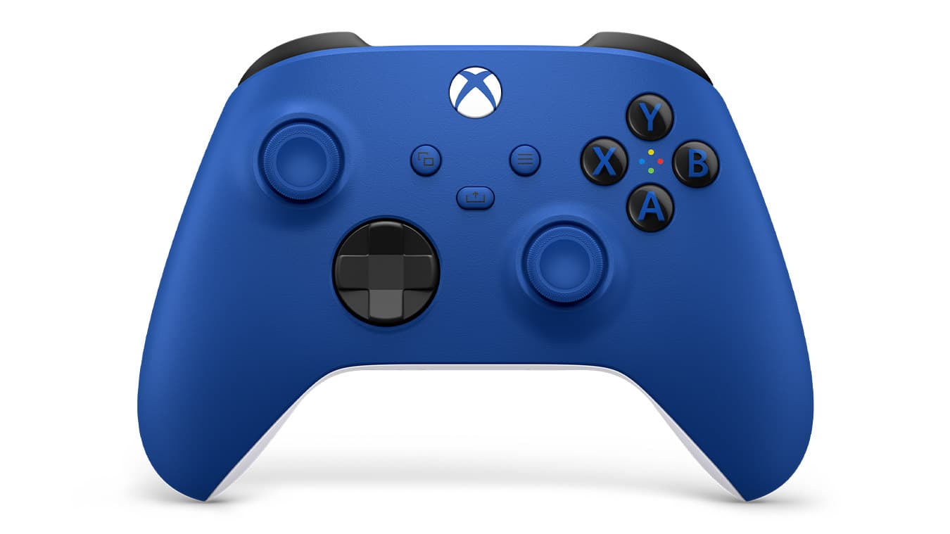 Microsoft Xbox QAU-00006 Wireless Controller - Shock Blue