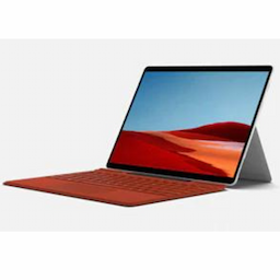 Microsoft Surface Pro X E8I-0001 Microsoft SQ2, 16 GB 256 GB 13 Inches 3 Platinum