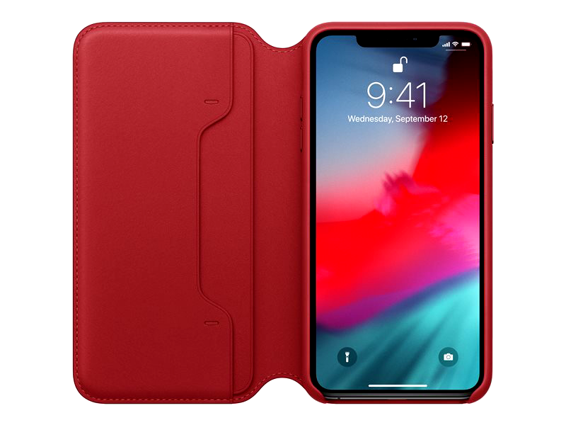 Apple Folio - (PRODUCT) RED - flip cover for mobile phone