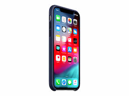 Apple iPhone Xs Silicone Case (Midnight blue)