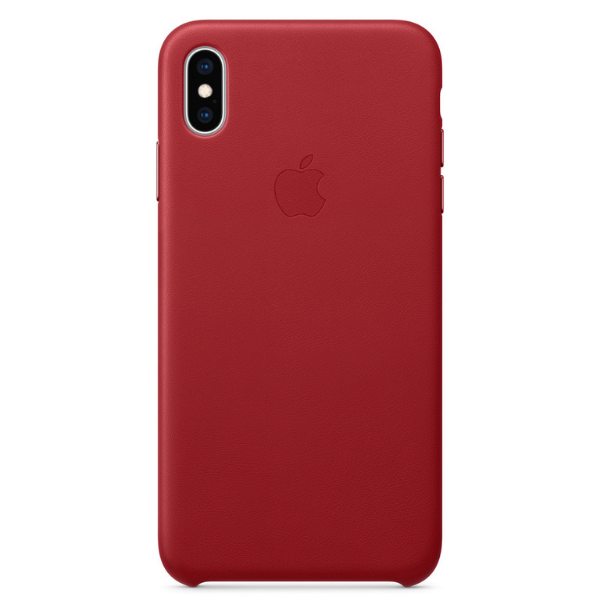 Apple iPhone Xs back cover for (PRODUCT) RED