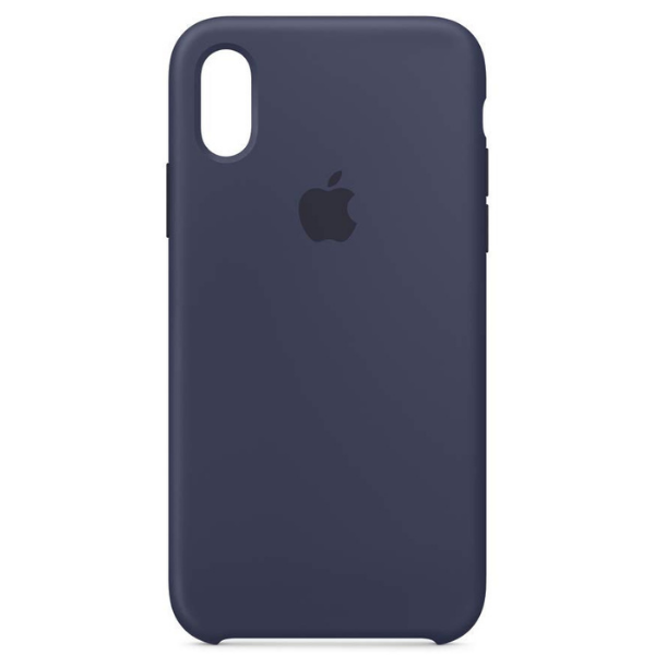 Apple iPhone Xs Silicone Case (Midnight blue)