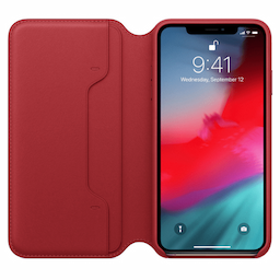 Apple Folio - (PRODUCT) RED - flip cover for mobile phone