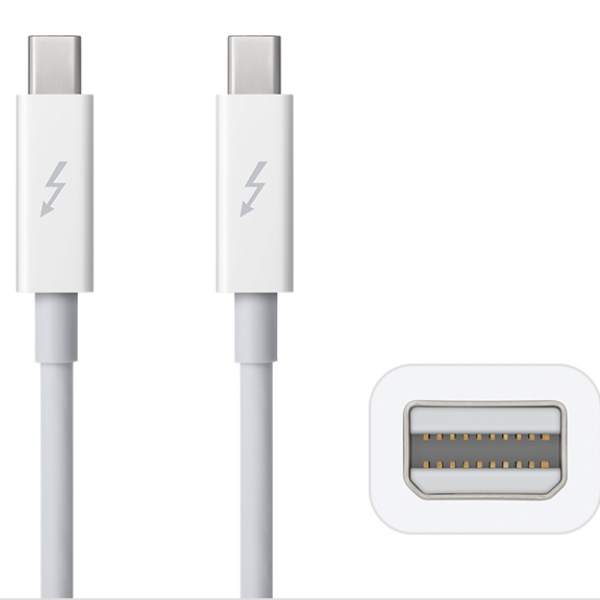 Apple Thunderbolt cable, 2 m (MD861ZM/A) Mini DisplayPort