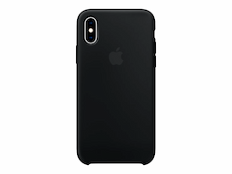Apple iPhone Xs Silicone Case (Black)