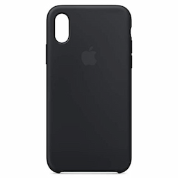Apple iPhone Xs Silicone Case (Black)