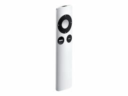 Apple (MM4T2ZM/A) Silver Remote for Apple TV 2 3 Music System with Battery