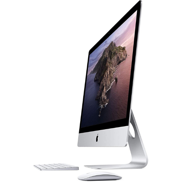 Apple MRR02HN/A All-in-One Desktop, 27 In Retina 5K Display, Intel Core i5, 8 GB RAM, 1 TB SSD, MacOS, Silver