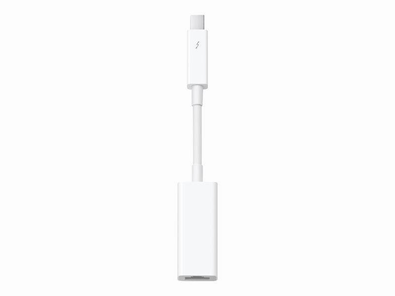 Apple (MD463ZM/A) Thunderbolt to Gigabit Ethernet Adapter, Network Adapter
