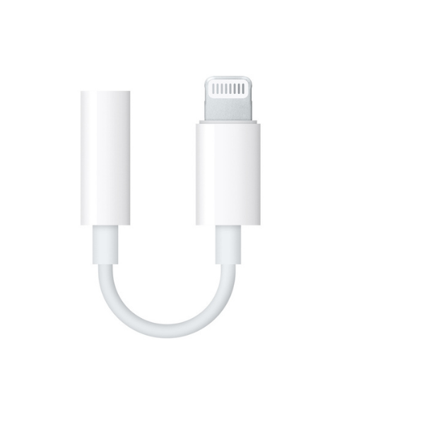 Apple MMX62ZM/A Lightning to 3.5 mm Headphone Jack Adapter