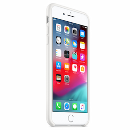 Apple (MQGL2ZM/A) Silicone Case White For iPhone 8/7